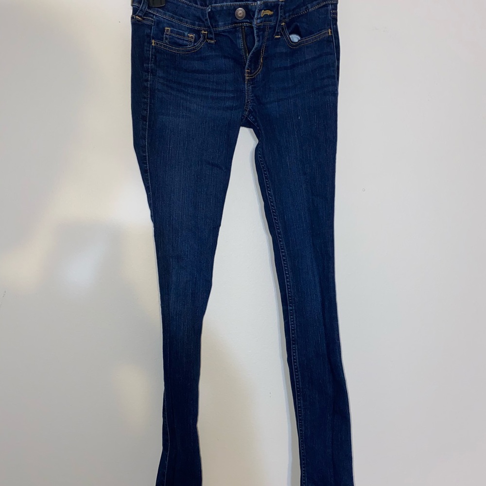 Dark skinny jeans